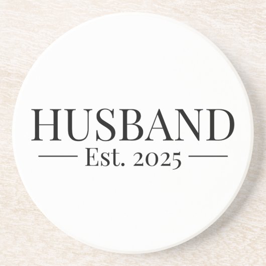 Husband gegründet 2025 getränkeuntersetzer (Vorne)