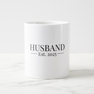 Husband gegründet 2025 Jumbo-Tasse