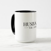 Husband gegründet 2025 tasse (Vorderseite Links)