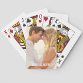 Husband-Geschenk Benutzerdefiniertes Foto Spielkarten (Rückseite)