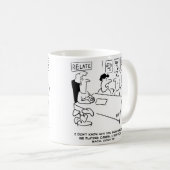 Husband gewinnt Ehefrau zurück und spielt Karten Kaffeetasse (VorderseiteRechts)