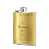 Husband Gold Flask Flachmann (Links)