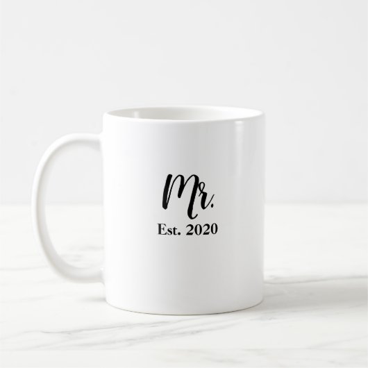 Husband - Gründung der Tasse Hochzeit 2020 (Links)