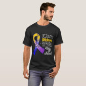 Husband Hero in My Life Blase Cancer T-Shirt (Vorne ganz)