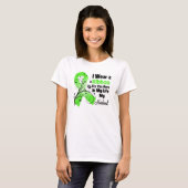 Husband Hero in My Life Lymphoma Ribbon T-Shirt (Vorne ganz)