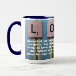 HUSBAND I LIEBE DICH TASSE