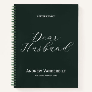 Husband im Heaven Memorial Journal Notizblock