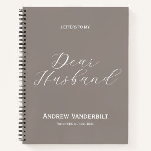 Husband im Heaven Memorial Journal Notizblock