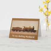 Husband Karte (Gelbe Blume)