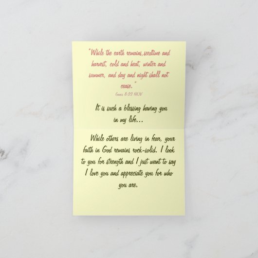 Husband-Karte Karte (Innenseite)