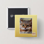 Husband Kitteh Button (Vorne & Hinten)