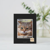 Husband Kitteh Postkarte (Stehend Vorderseite)