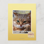 Husband Kitteh Postkarte (Vorderseite)