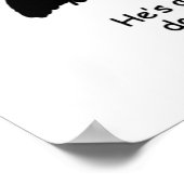 Husband könnte sich mit Flaschenöffner verwöhnen Poster (Ecke)