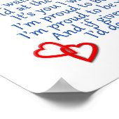 Husband-Liebe Poster (Ecke)