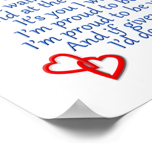 Husband-Liebe Poster (Ecke)