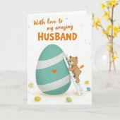 Husband Love Celebration Card Karte (Gelbe Blume)