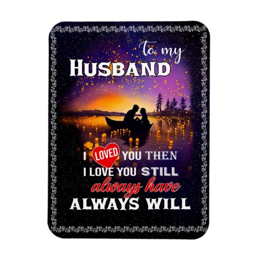 Husband Lovers | Zu meinem Mann liebte ich dich Magnet (Vertikal)