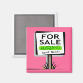 Husband Magnet (Vorderseite/Rückseite)