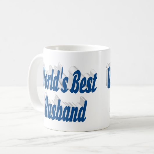 Husband mit halbblauer Tasse (Vorderseite Links)