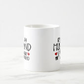Husband-Monogramm-Tasse Verwandlungstasse (Mittel)