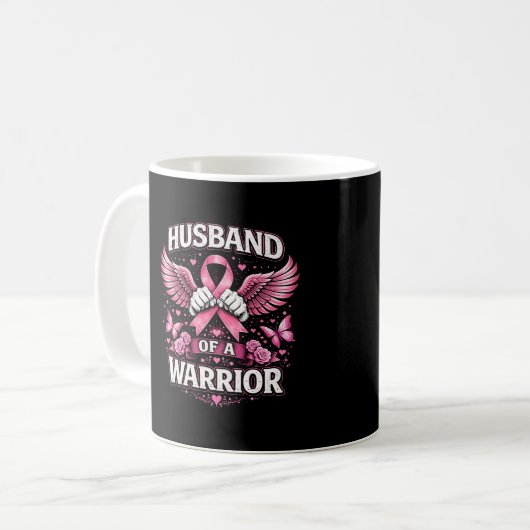 Husband of a Warrior Kaffeetasse (Vorderseite Links)