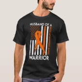 Husband Of A Warrior Limb Loss and Limb Difference T-Shirt (Vorderseite)