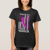 Husband Of A Warrior Neuropathy Awareness Support  T-Shirt (Vorderseite)