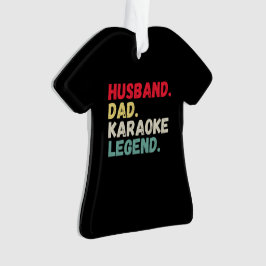 Husband Papa Karaoke Legende Weihnachten Ornam Ornament