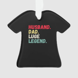 Husband Papa lug Legende Wintersport Weihnachten o Ornament