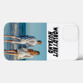 Husband Photo with black text  Case-Mate iPhone Hülle (Rückseite (Horizontal))