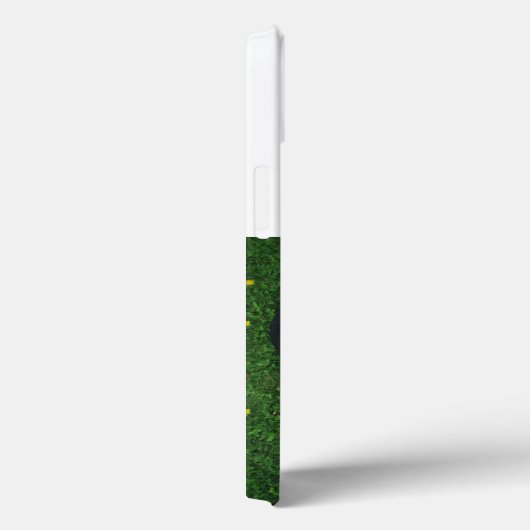 Husband Photo with blue text  iPhone Case (Rückseite / Rechts)