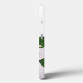 Husband Photo with dark blue text  iPhone Case (Rückseite / Links)