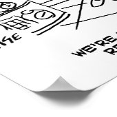 Husband sagt, dass sie auch wieder fahren poster (Ecke)