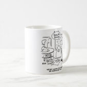 Husband sagt, dass sie wieder fahren müssen Funny Kaffeetasse (VorderseiteRechts)