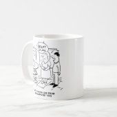 Husband sagt, dass sie wieder fahren müssen Funny Kaffeetasse (Vorderseite Links)