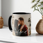 Husband Script Heart Dankbarkeit jeden Augenblick  Tasse