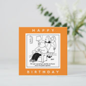 Husband steht auf und geht, wenn Pub den Cartoon ö Karte (Stehend Vorderseite)