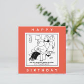 Husband steht auf und geht, wenn Pub den Cartoon ö Karte (Stehend Vorderseite)