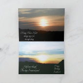 HUSBAND TO WIFE BIRTHDAY card Karte (Innenseite)