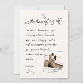 Husband valentines day cards karte