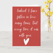 Husband valentines day cards karte (Gelbe Blume)