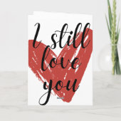 Husband valentines day cards karte (Rückseite)