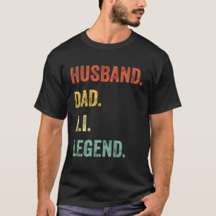 Husband Vater Ai Legend Daddy Vatertag T-Shirt