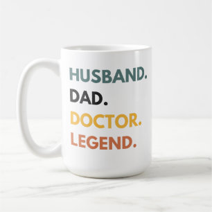 Husband Vater Doctor Legend Lovely Doctors Sprichw Kaffeetasse