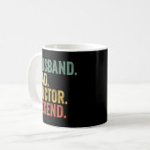 Husband Vater Doctor Legend Vatertag Kaffeetasse (Vorderseite Links)