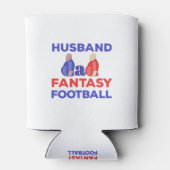 Husband Vater Fantasy Football Dosenkühler (Rückseite)