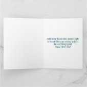 Husband Vater Fischen Legend Individuelle Name Geb Karte (Innenseite)