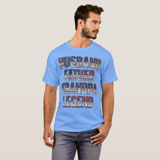 Husband Vater Grandpa Freund T-Shirt (Vorne ganz)