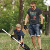 Husband Vater Leaf Blower Legende T-Shirt